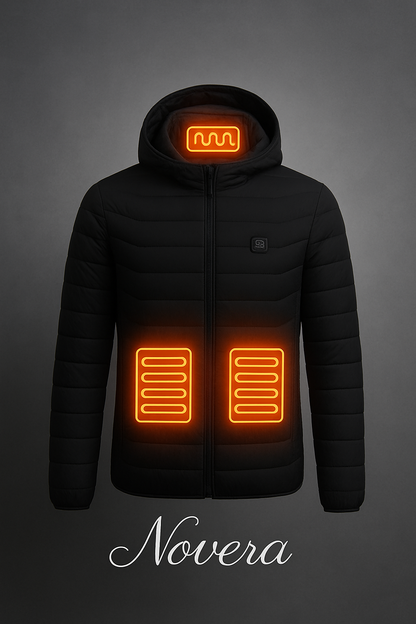 ArcticComfort™ 21-Zone Heated Jacket — Intelligent Warmth. Effortless Style.