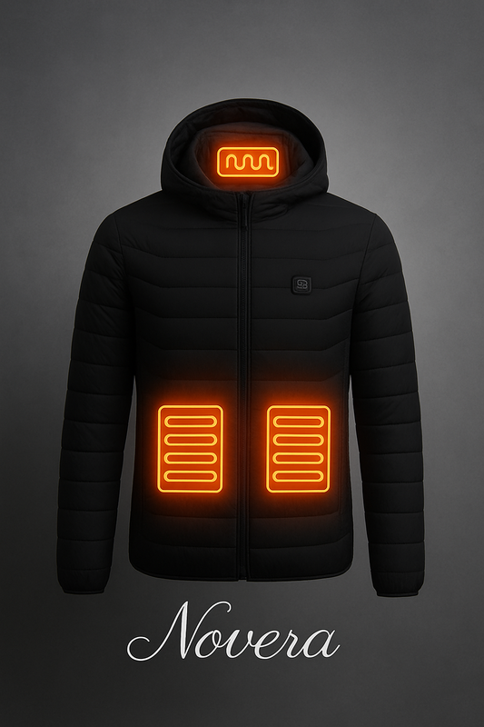 ArcticComfort™ 21-Zone Heated Jacket — Intelligent Warmth. Effortless Style.