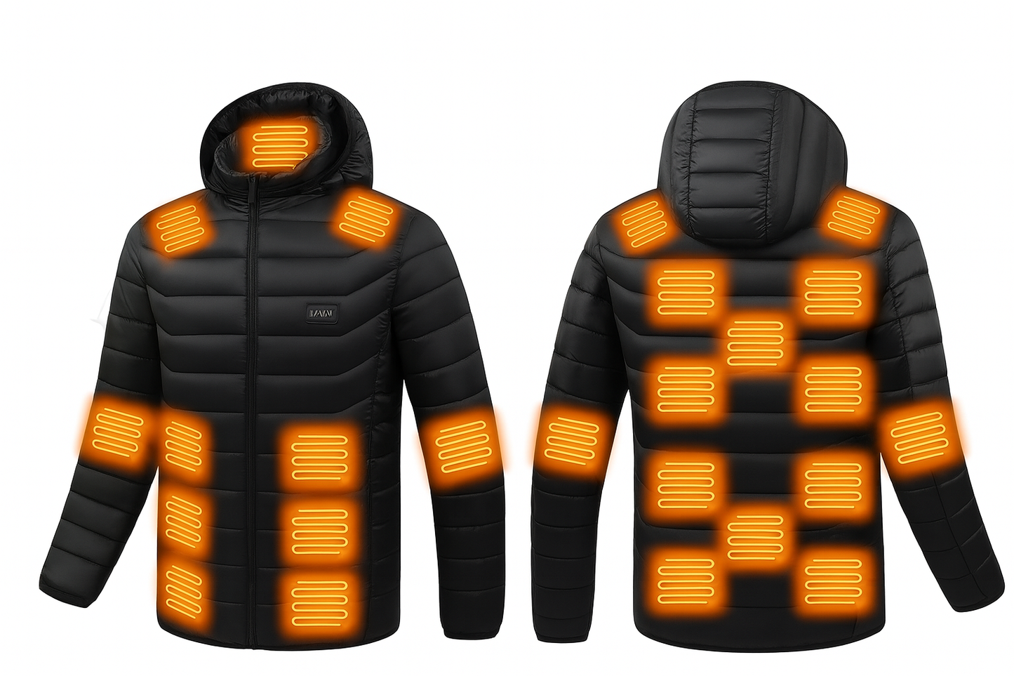 ArcticComfort™ 21-Zone Heated Jacket — Intelligent Warmth. Effortless Style.