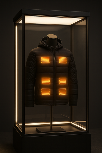 ArcticComfort™ 21-Zone Heated Jacket — Intelligent Warmth. Effortless Style.
